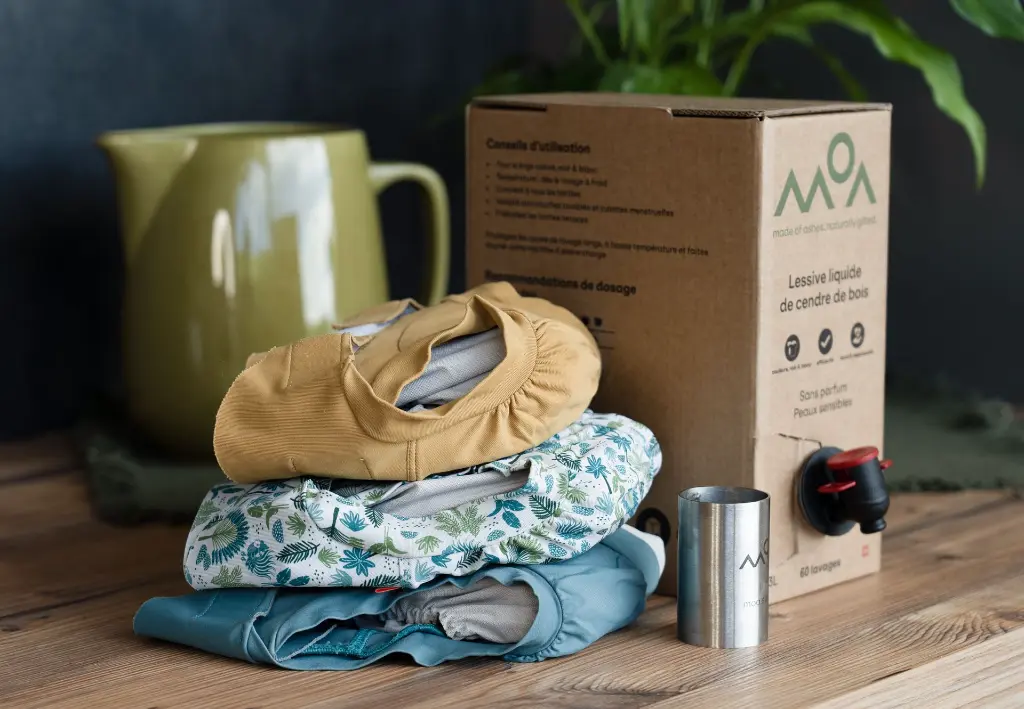 Adaptée aux couches lavables et culottes menstruelles